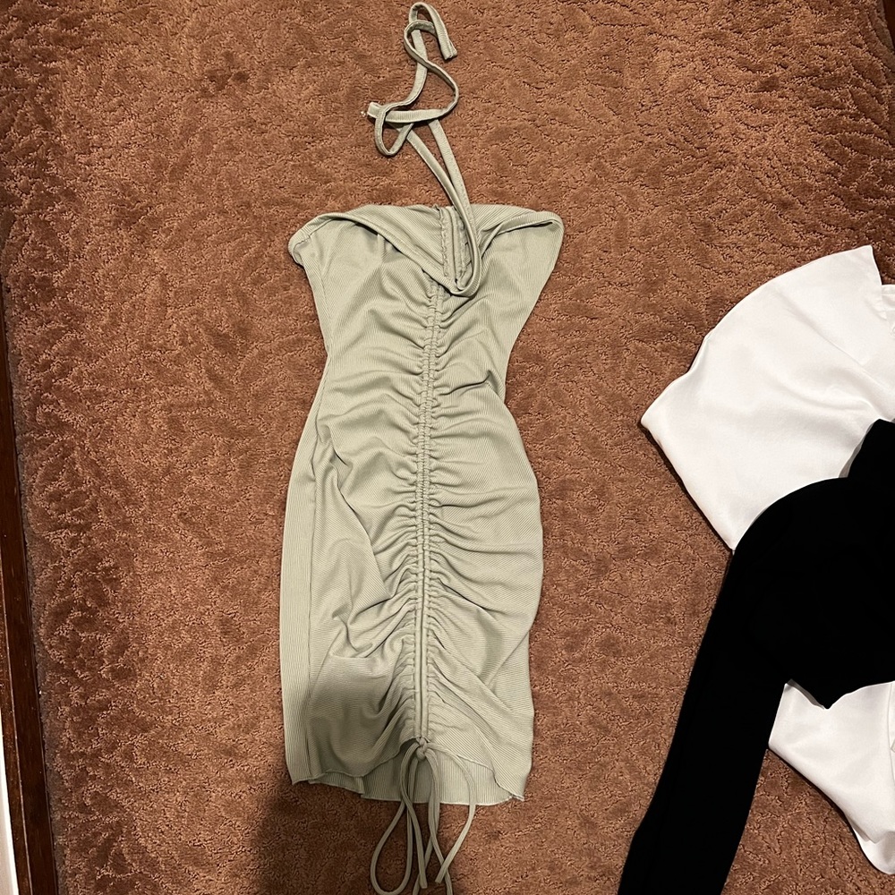 Princess Polly Halter Mini Dress - Picture 2 of 2